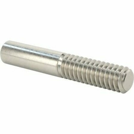 BSC PREFERRED 18-8 Stainless Steel Threaded on One End Stud 1/4-20 Thread 1-1/2 Long 97042A216